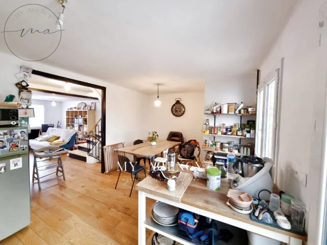Caux, Village House with Intimate Patio, Terrace and Garage photo 2