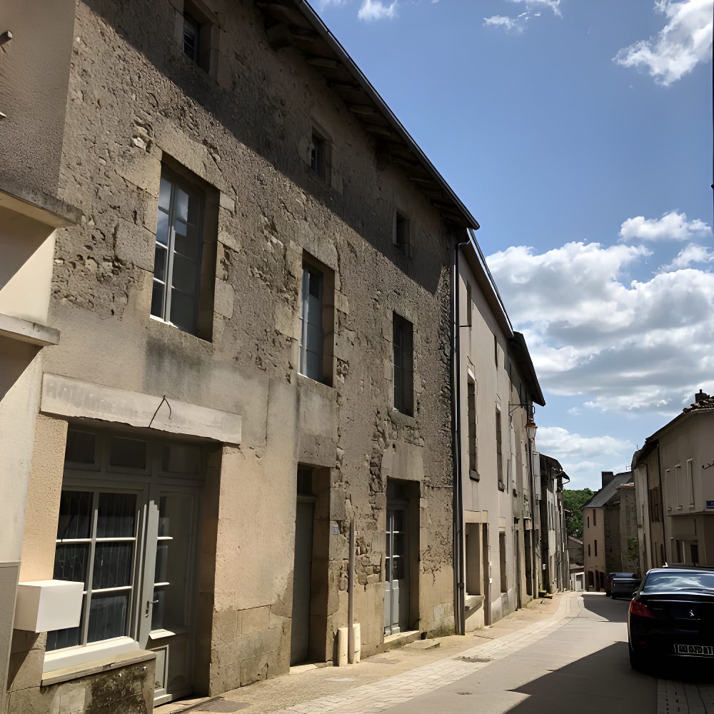 Huge Renovated, Historic and Adaptable Building in the Centre of Chateauponsac