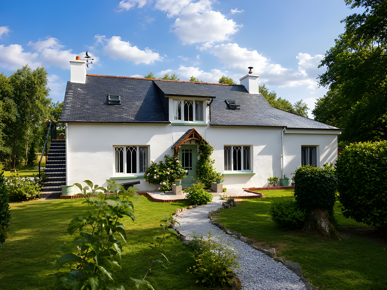 Pretty 3-Bed Cottage, Saint Aignan, Morbihan,