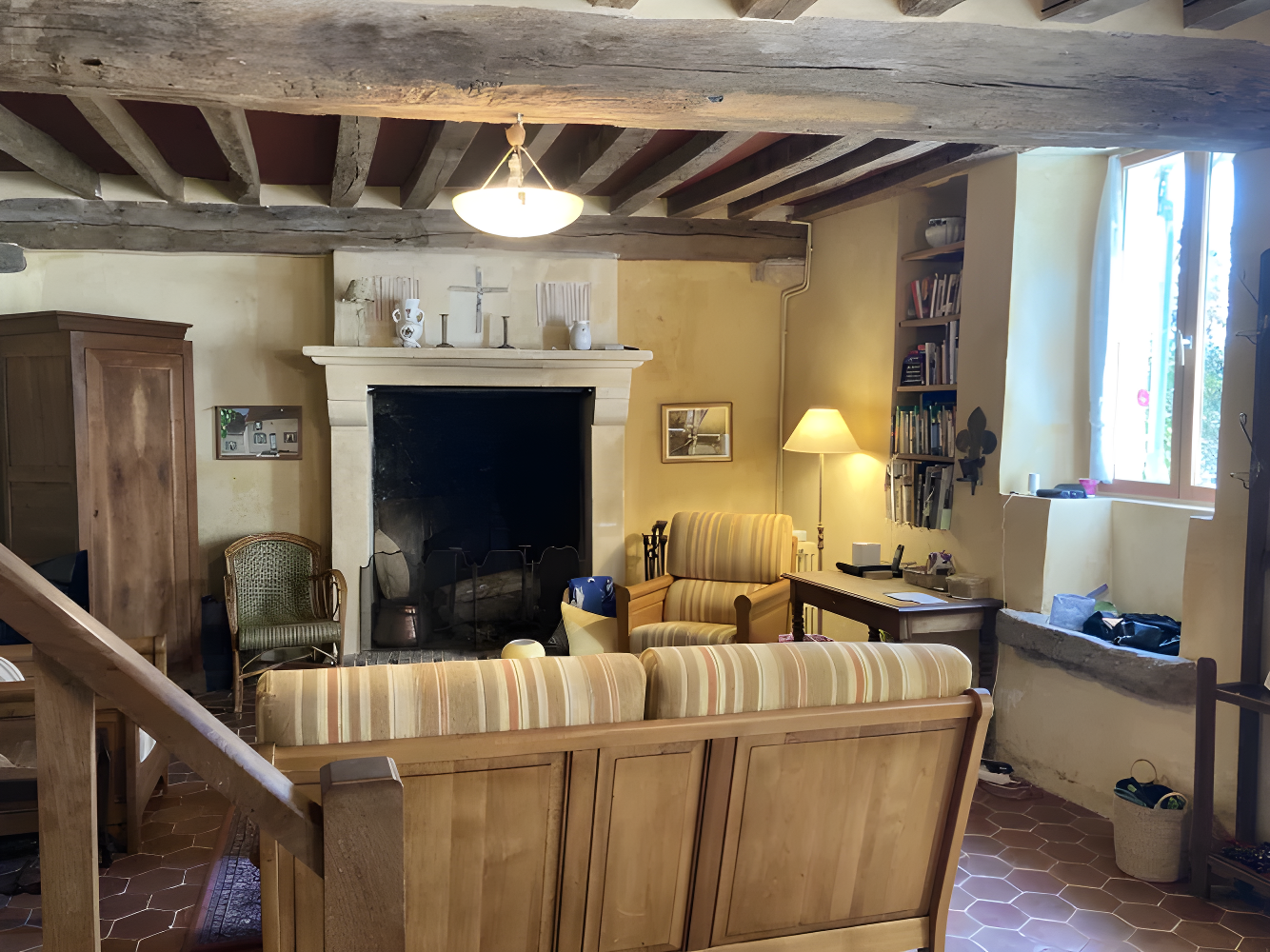 1/7th Share of Three Attractive 200+ Year Old Stone Cottages in the Hameau of St. Clair, just Outside of Sées in Normand…