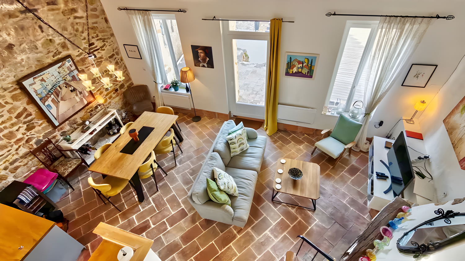 Beautiful Two Bedroom Stone Village House with Stunning View photo 2