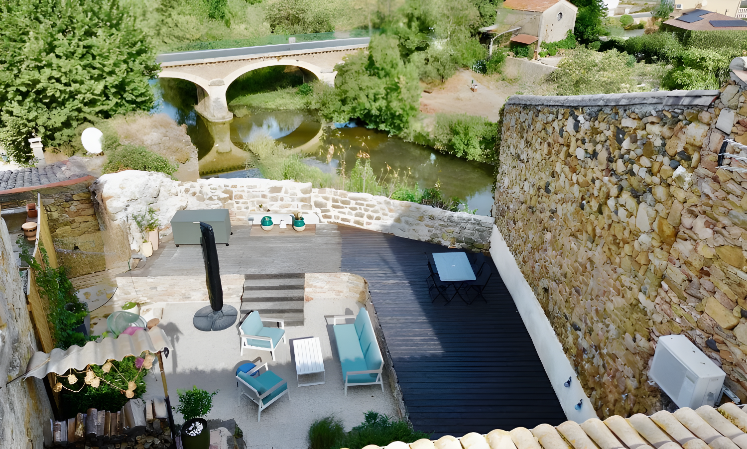 Beautiful Two Bedroom Stone Village House with Stunning View photo 3