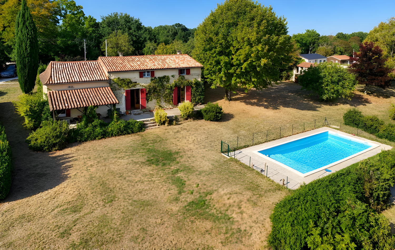 Stone House with Pool and Spectacular Views