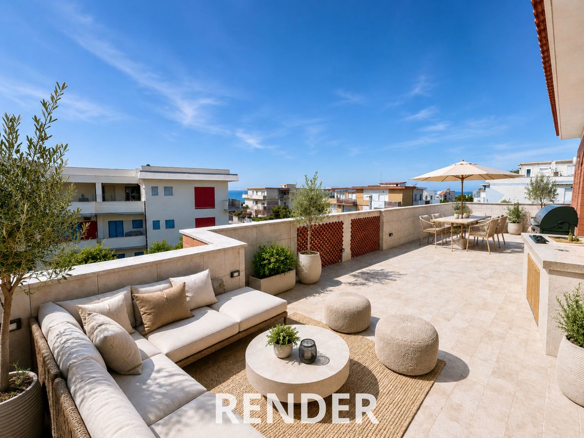 1 bedroom penthouse, 69 m² Anzio, Rome (province)