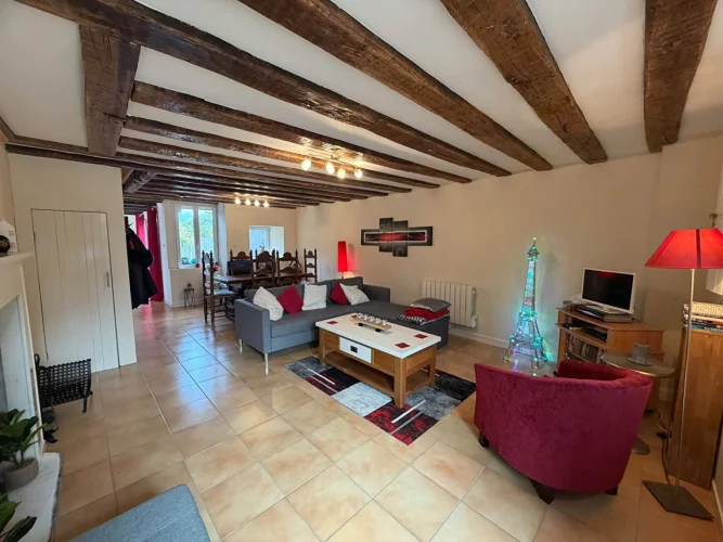 Creuse - Charming Fully Renovated Cottage in the Beautiful Riverside Village of la Celle-Dunoise photo 4