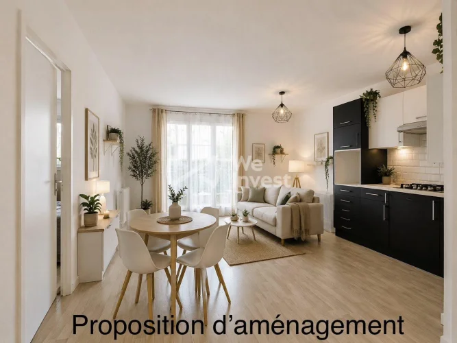 Villenoy - Recent Residence - 600m from Meaux Train Station - 3-Room with Garden photo 3