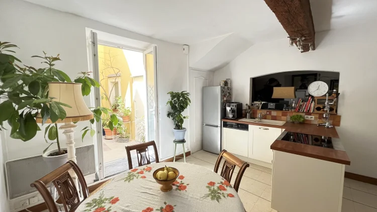 Charming Bourgeois Apartment with Patio and Lift in the Heart of Carcassonne