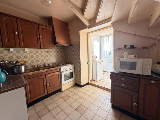 Old Farmhouse with 3 Bedrooms, Barn, and Outbuildings, Great Potential, Ruffec Area photo 4
