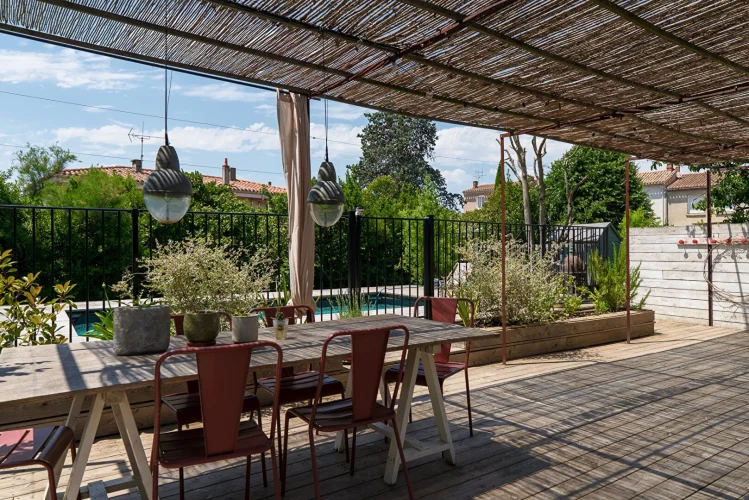 Carcassonne - Pasteur Maison T4 125m² (119m² Living) with Large Garden, Pool, Terrace, and Pac