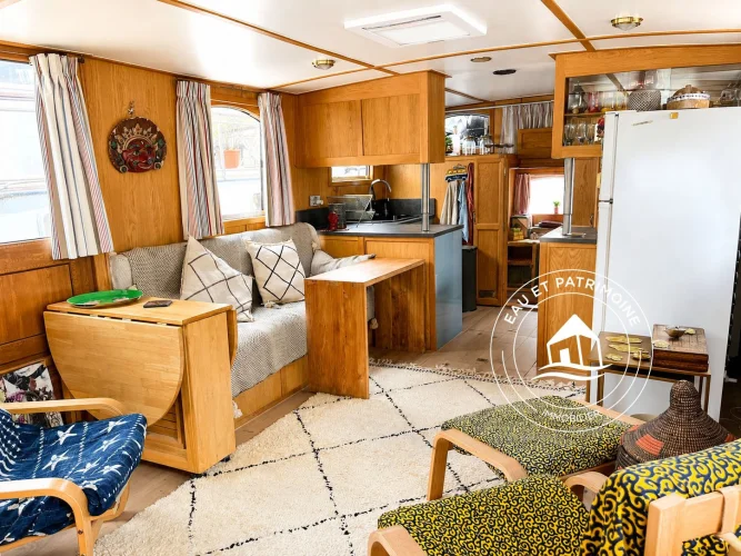 Narrowboat for Sale - 40 m² - Paris la Villette photo 2