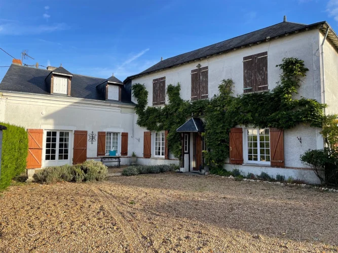 For Sale Charming Family Home in Gizeux, a Stone's Throw from its Historic Castle