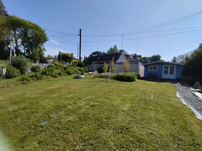 Stone House with Garden, Workshop and Renovation Potential Near Pontivy