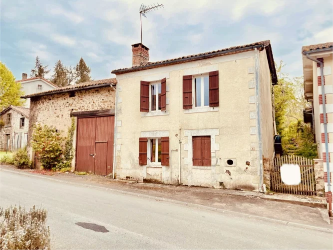 Detached Village House with Garden and Outbuildings