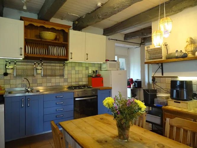 Cotes D'armor. A Detached 2 Bed Stone Set in the Countryside with a 79m² Barn , Near Kergrist-Moëlou photo 3