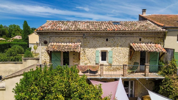 Charming Stone House with Terrace and Garden, in the Heart of an Authentic Village