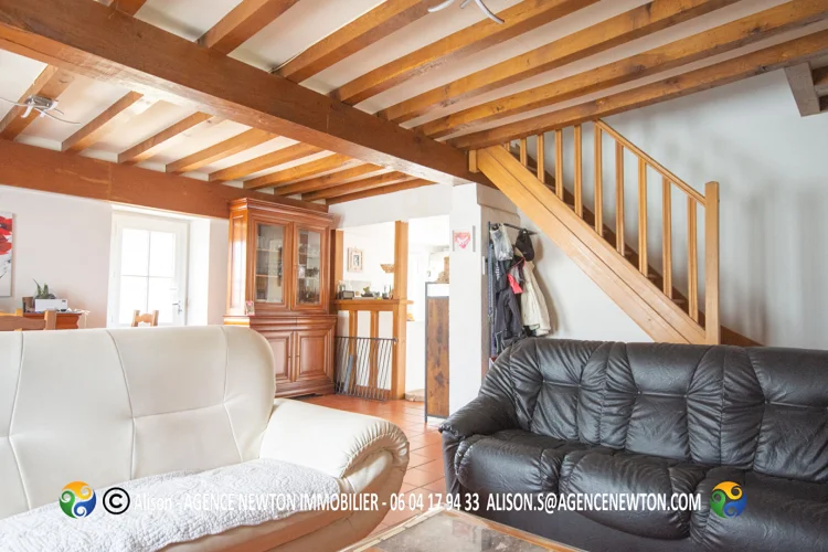 Mayenne, Gorron, la Dorée, Pretty 3 Bed, Detached, Stone Cottage on the Edge of a Village with Garden photo 5