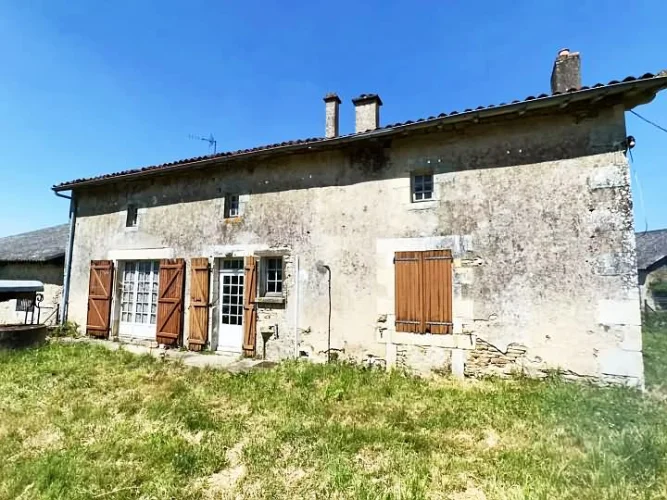 Semi-Detached Stone and Tiled Property(70 sqm), Situated in a Rural Village in a Peaceful Setting,