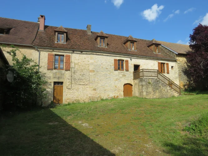 Old House (18th Century) (Made of Stone), in a Closed Courtyard