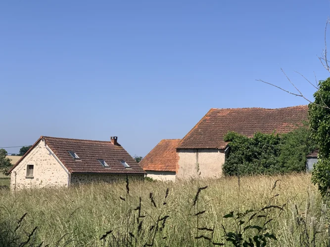 Auv 1182: Beautiful Complex: Habitable House, 2 Barns, Land photo 2