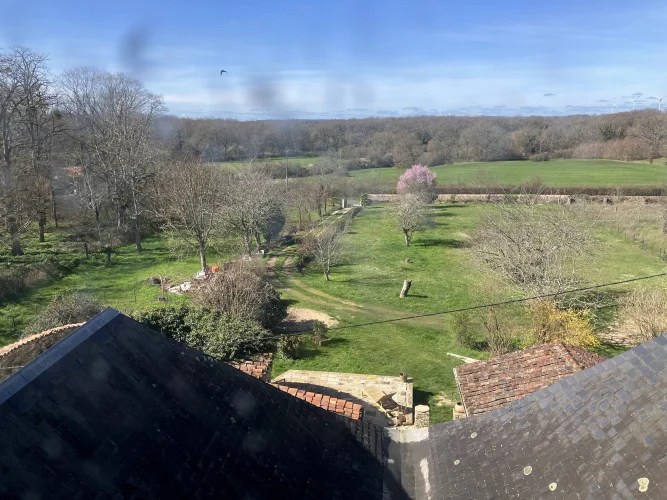 The West Wing of a 16th-Century Château - Turnkey, Furnished, 1.4 Acres Enclosed