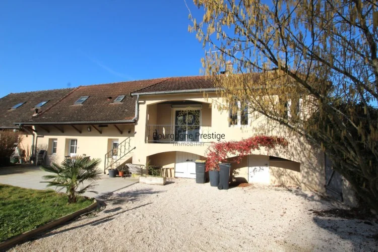 In Exclusive – Charming Village House with Terrace and Garden, 15 Minutes from Tournus photo 2