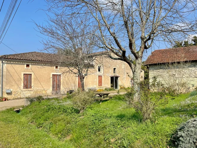 Old Stone House with Outbuildings