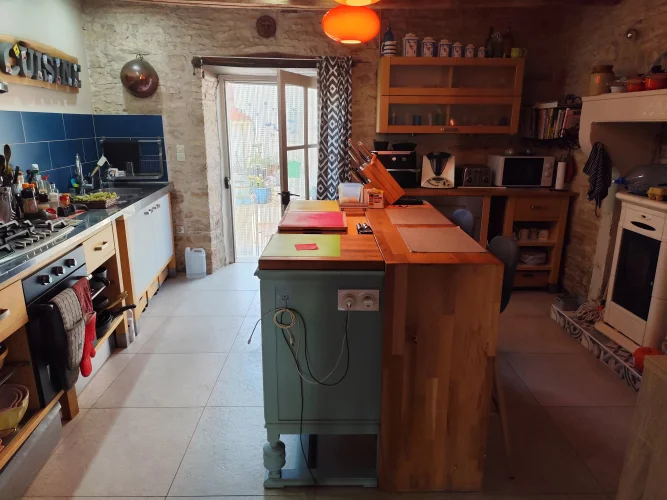 Three-Bedroom Stone House with 1 Bedroom Guest Annexe and Pretty Courtyard Garden photo 3