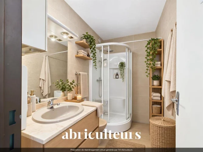 Through-Apartment, 80 m², with Balcony, Parking Space and Storage Room, in Need of Updating, for Sale in Talence (33400) photo 5
