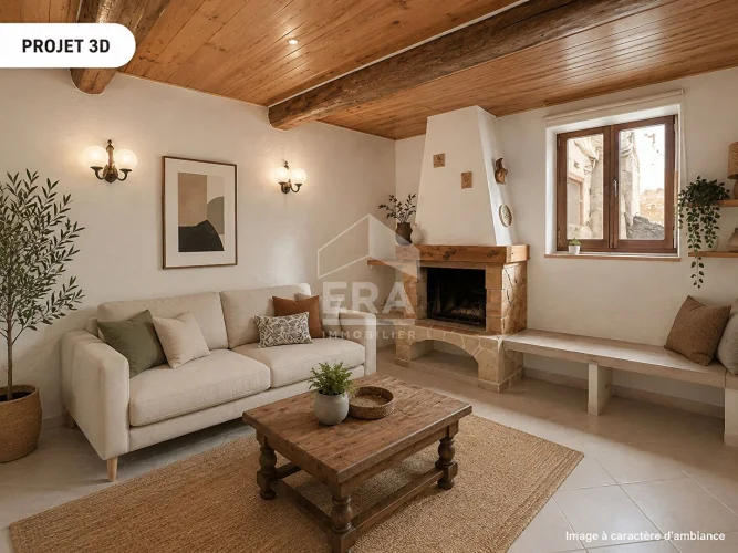 Village House with Terrace - Near Sisteron / Bayons