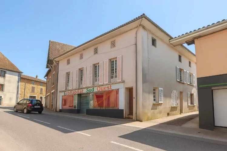Mixed-Use Village Property with Shop, Apartment and Studio, Oradour-Sur-Vayres