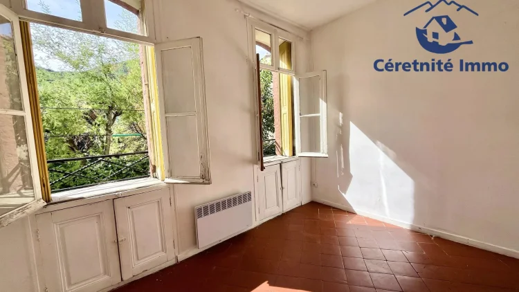 Exclusive Listing in Céret: Rare Village House with Sunny Orientation and Clear Views