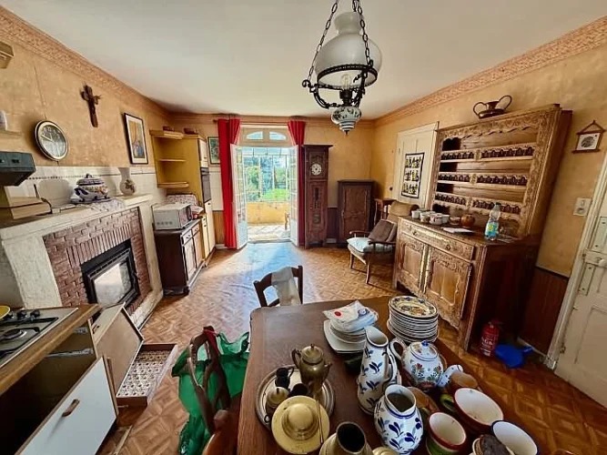 Detached Stone and Slate Farmhouse(111 sqm), Lies in the Countryside in a Peaceful Setting, in the photo 4