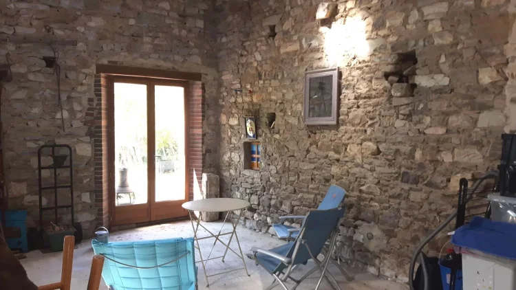 Character Stone House with Outbuildings and 1.5 Acres of Land photo 4