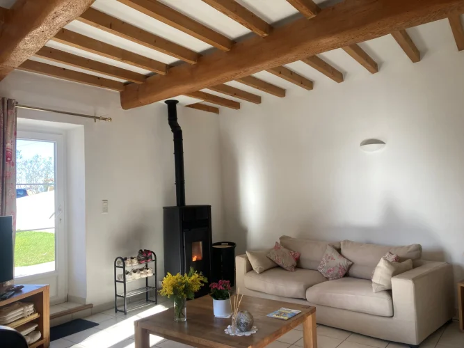 Razes, Renovated Stone House with 3 Bedrooms, Terraces, and photo 3