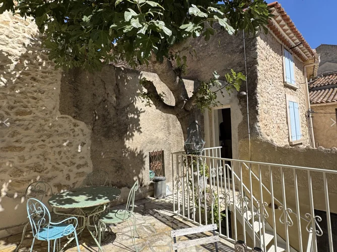 Village House with Courtyard, Terrace, and Studio