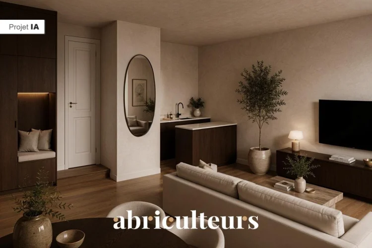 Beau Duplex T4 of about 100m² with Terrace in Rognes 13840