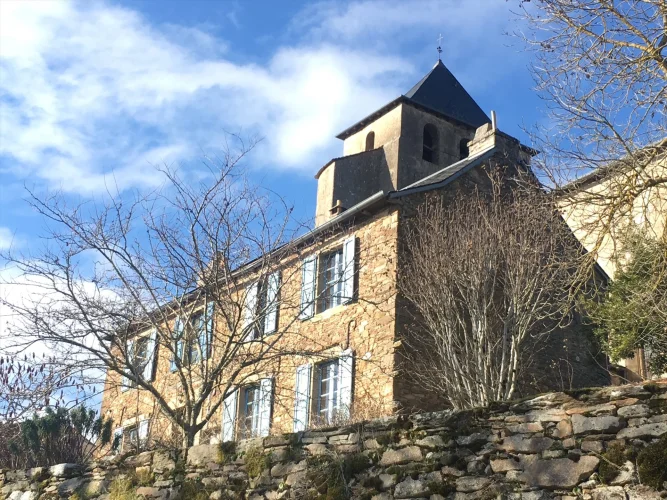 Former Parish House with Garden and Valley View