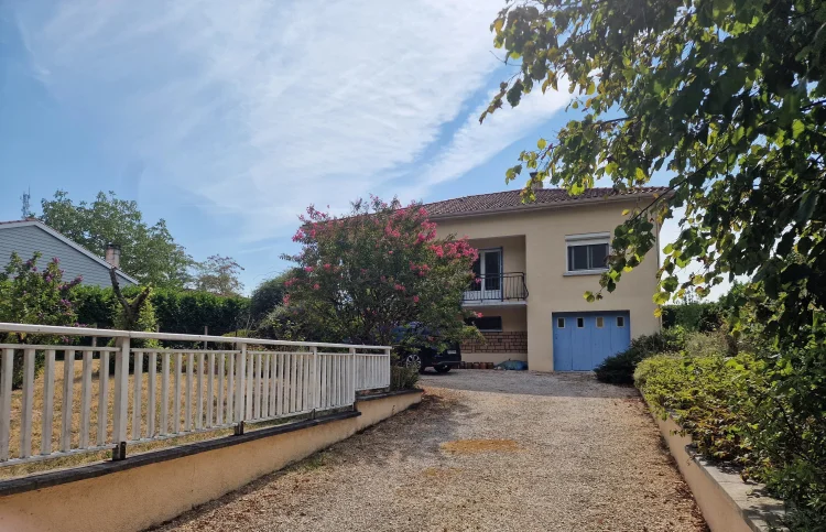 Charming Village Home with Spacious Grounds Near Monflanquin