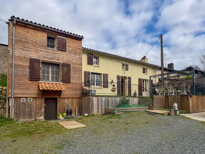 Pretty Stone Property with Open Views and River Access