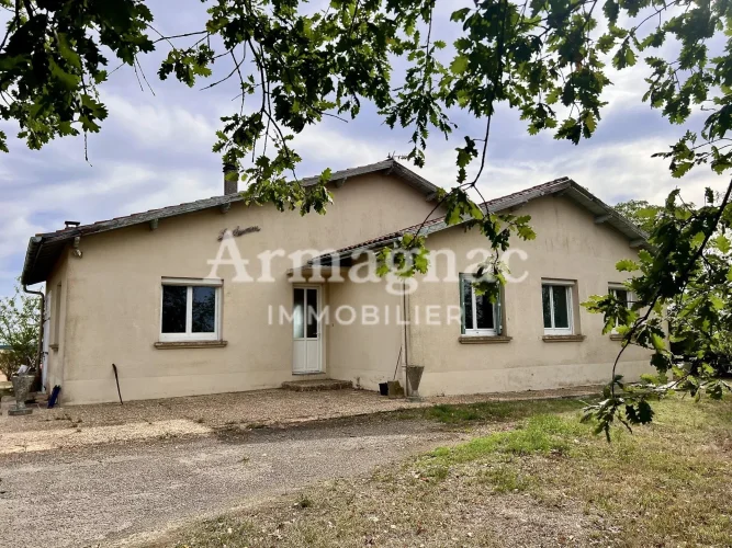 Single-Story House with Garage