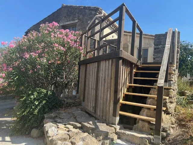 A Pretty Renovated Village House with Sunny Terrace Villar En Val