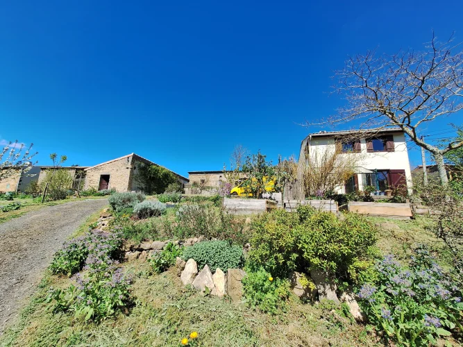 Village House with Barn and Ecological Garden