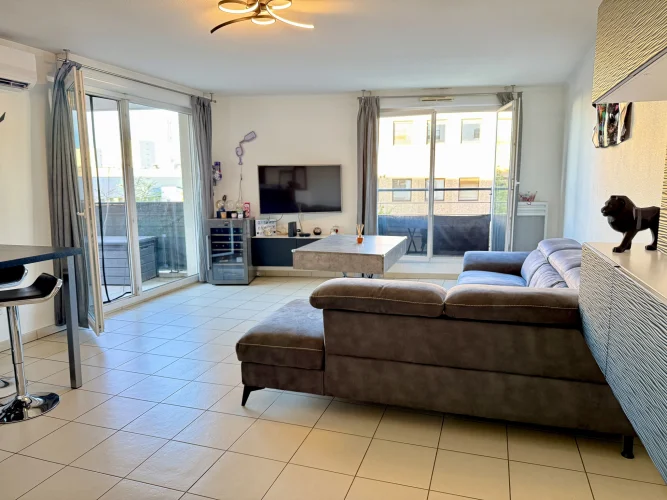 3-Room Apartment of 65.55 m² with Terrace and 1 Underground Parking Space