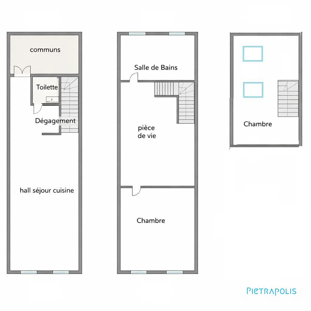 Apartment for sale in Rive De Gier — 2 bedrooms, 67 m² photo 3