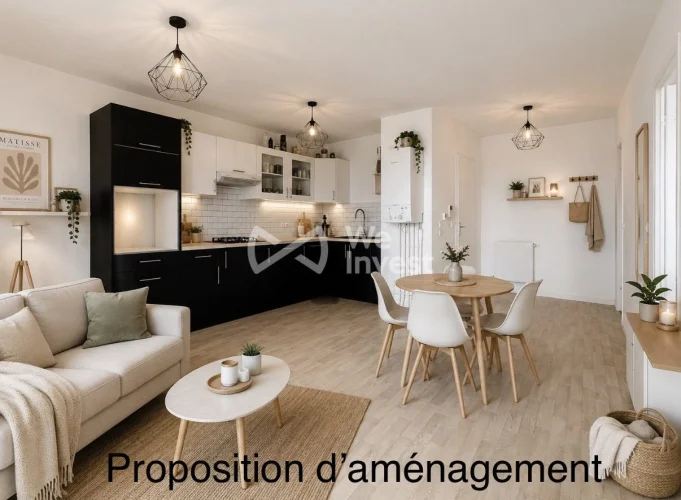 Villenoy - Recent Residence - 600m from Meaux Train Station - 3-Room with Garden