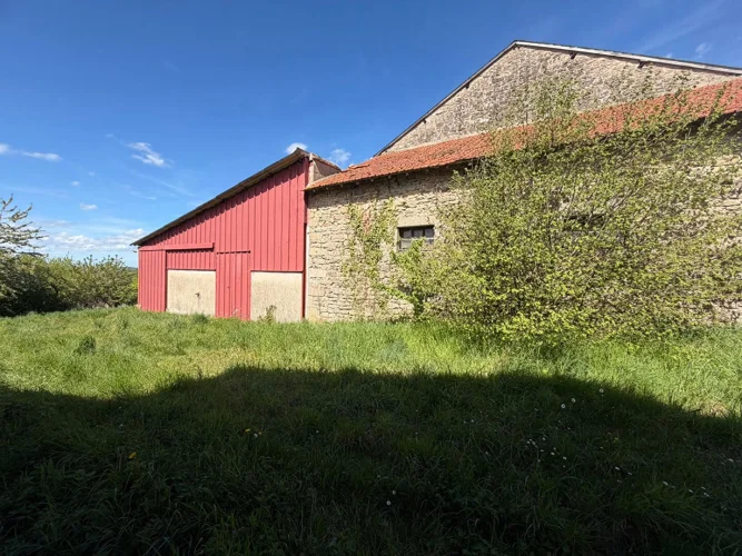 Haute Vienne -Beautiful Limousin Farmhouse to Renovate, with Outbuildings, Land, Beautiful View, in a Well-Located Hamle… photo 3