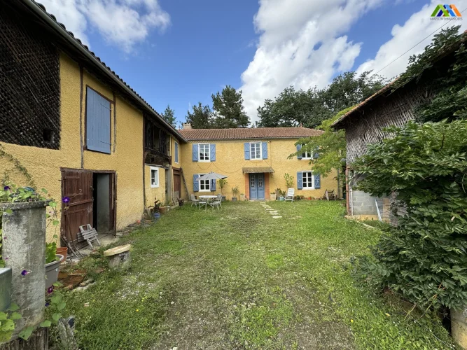 Country House with Outbuildings, Lovely Location, Views, Garden