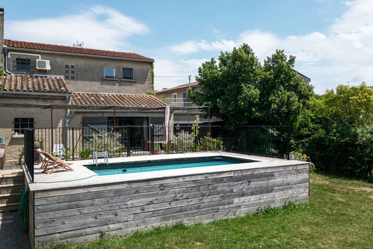 Carcassonne - Pasteur Maison T4 125m² (119m² Living) with Large Garden, Pool, Terrace, and Pac photo 3