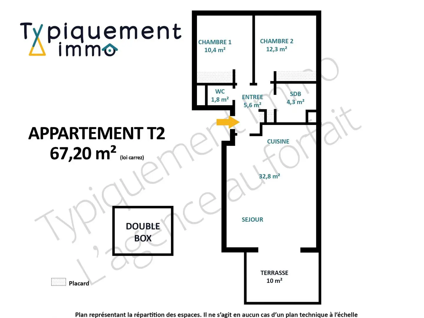 Apartment for sale in Ramonville-Saint-Agne — 2 bedrooms, 67 m² photo 3