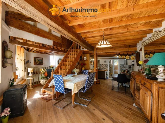 Charming 2-Bed Village House in Bédeilhac-Et-Aynat photo 2